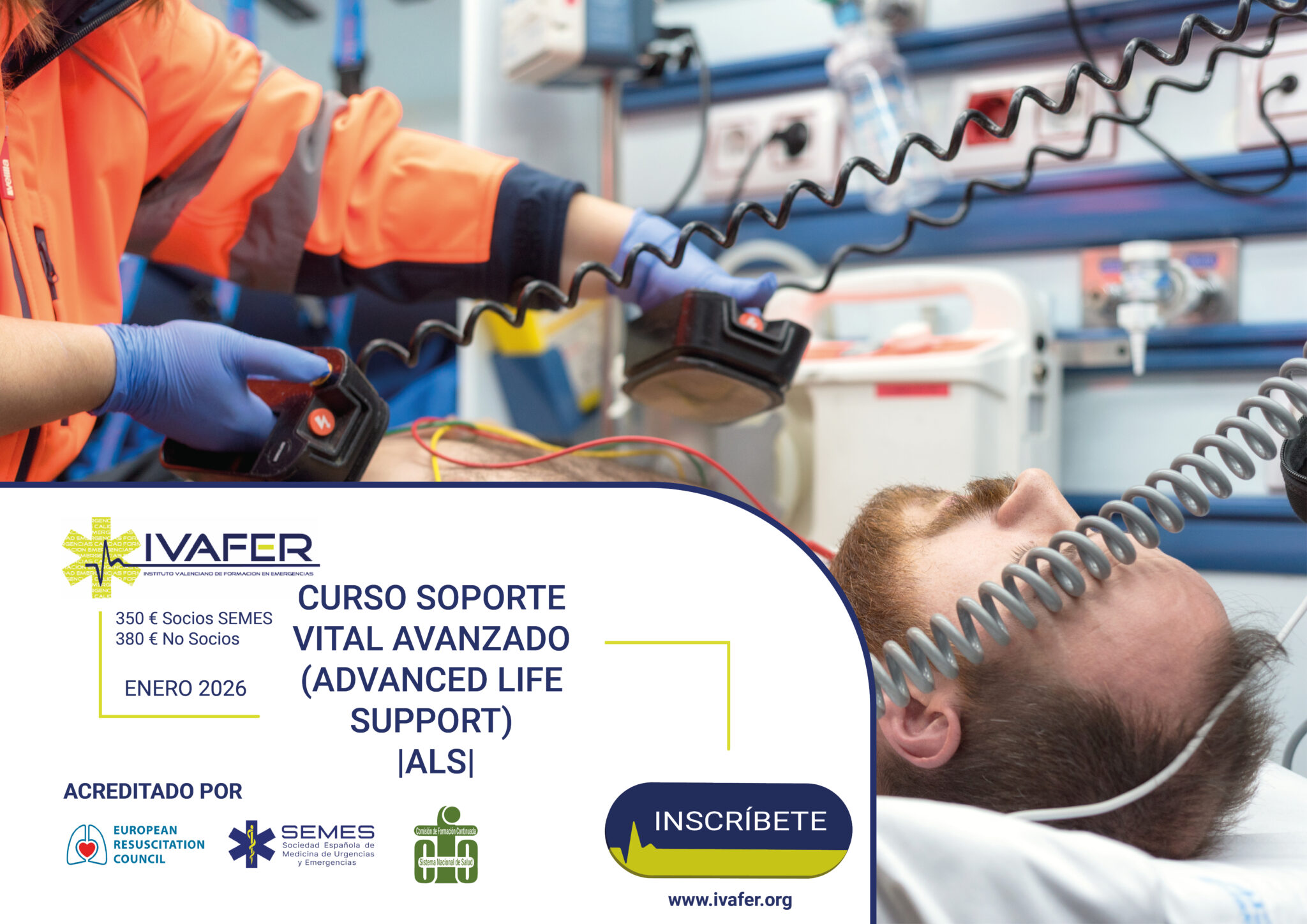 Curso Soporte Vital Avanzado (ADVANCED LIFE SUPPORT) |ALS|